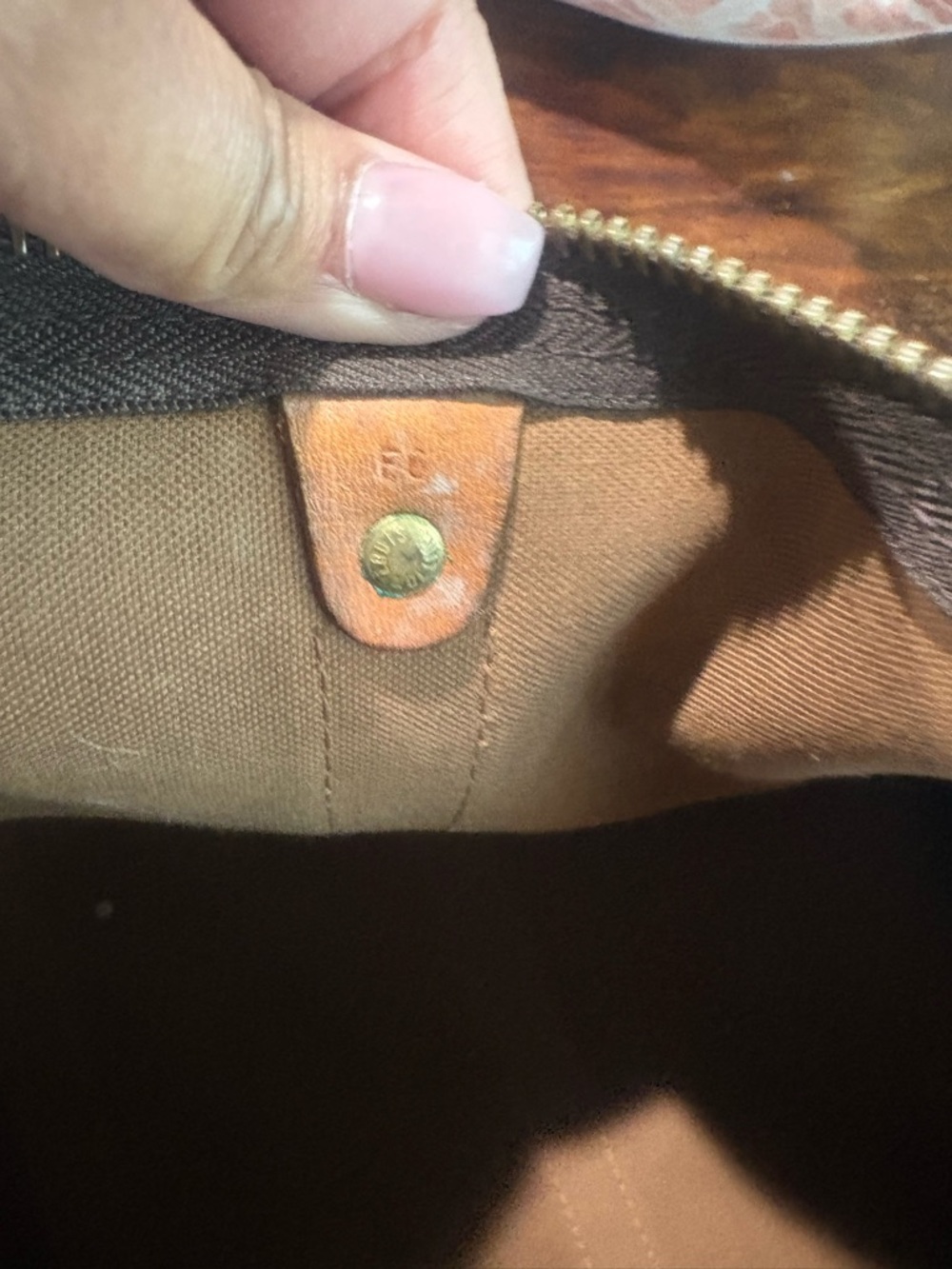 Louis Vuitton keepall travel duffle 50 - Picture 8 of 9